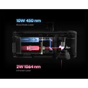 LaserPecker LP2 Handheld Diode Laser Engraver