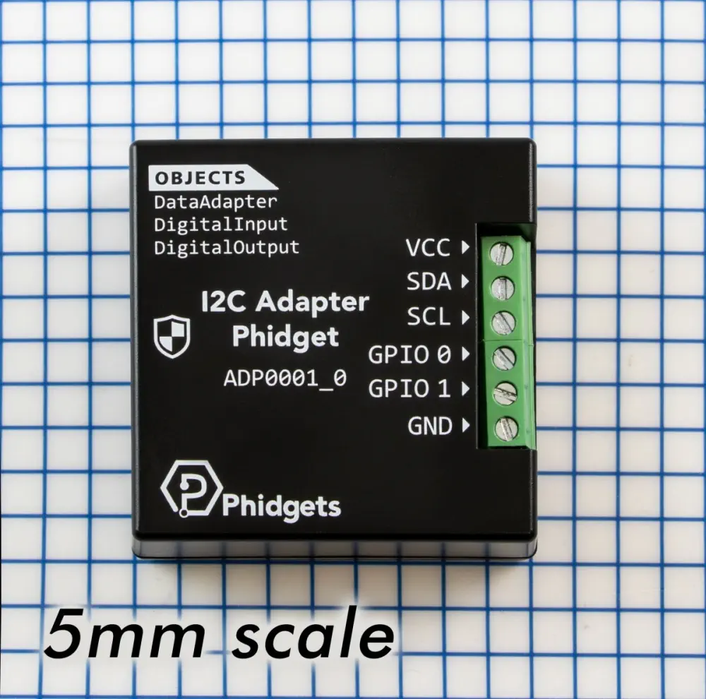 I2C Adapter Phidget ADP0001_0 - Dimensions