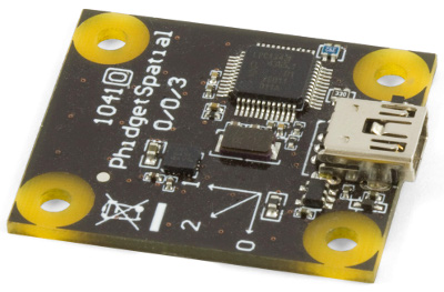 PhidgetSpatial 3 Axis ±8g Accelerometer 0/0/3- Click to Enlarge