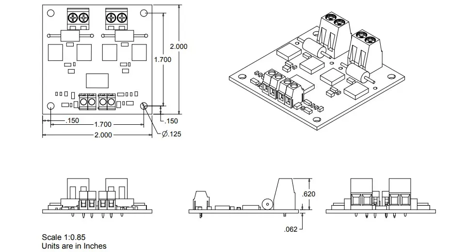 Dual SSR Relay Board