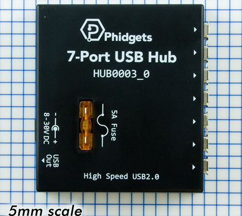 7-Port USB Hub- zum Vergrößern anklicken
