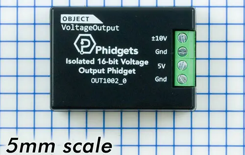 Module de Tension de Sortie Isolée 16-bit Phidget VINT – Cliquez pour agrandir