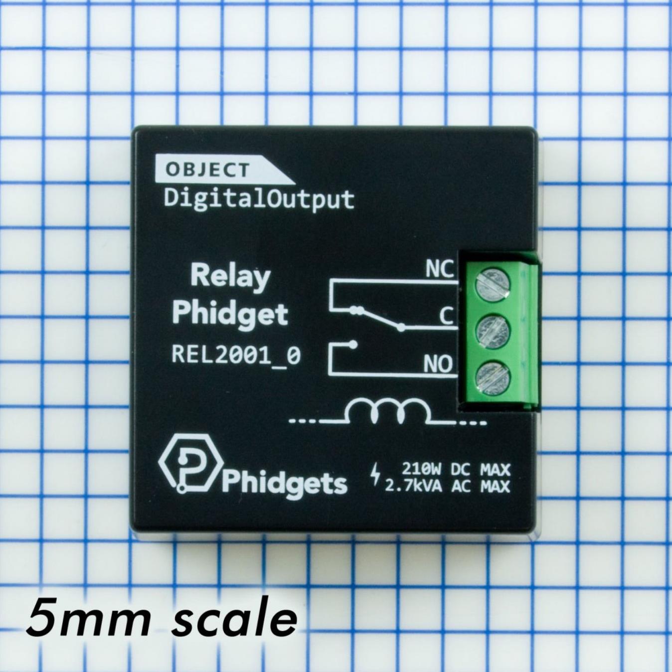Phidgets VINT Relay Module- Click to Enlarge