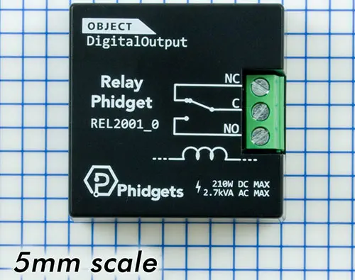 Módulo de Relés de VINT Phidgets – Haga clic para ampliar