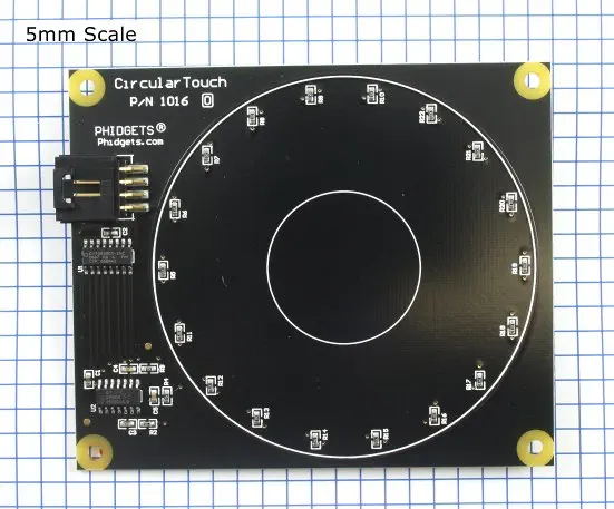PhidgetCircularTouch - Dimensions cropped