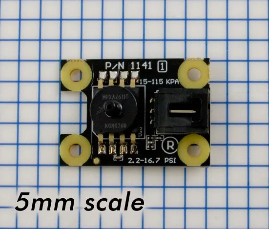 Absolute Air Pressure Sensor 15-115 kPa - Dimensions cropped