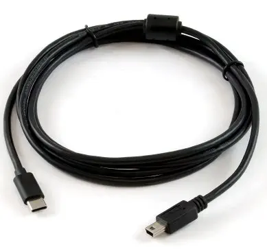 Câble USB-C à Mini-B 180cm 28AWG