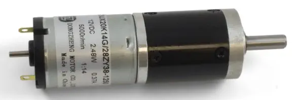 12V/0.9Kg-cm/285RPM 14:1 DCギアモーター - 寸法