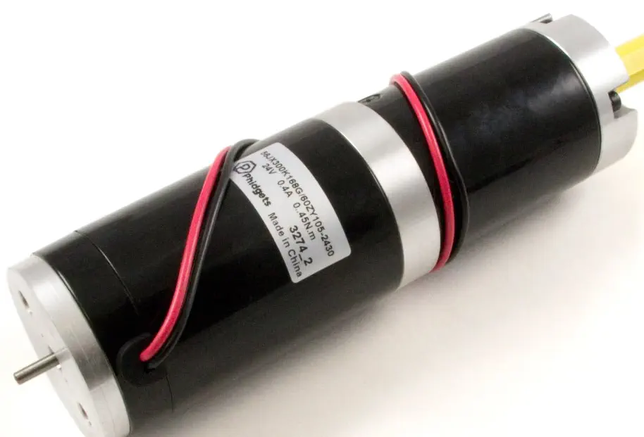 24V/173.3Kg-cm/15RPM 168:1 DC Gear Motor - Parts