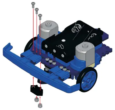 PICAXE Microbot Programmable Robot