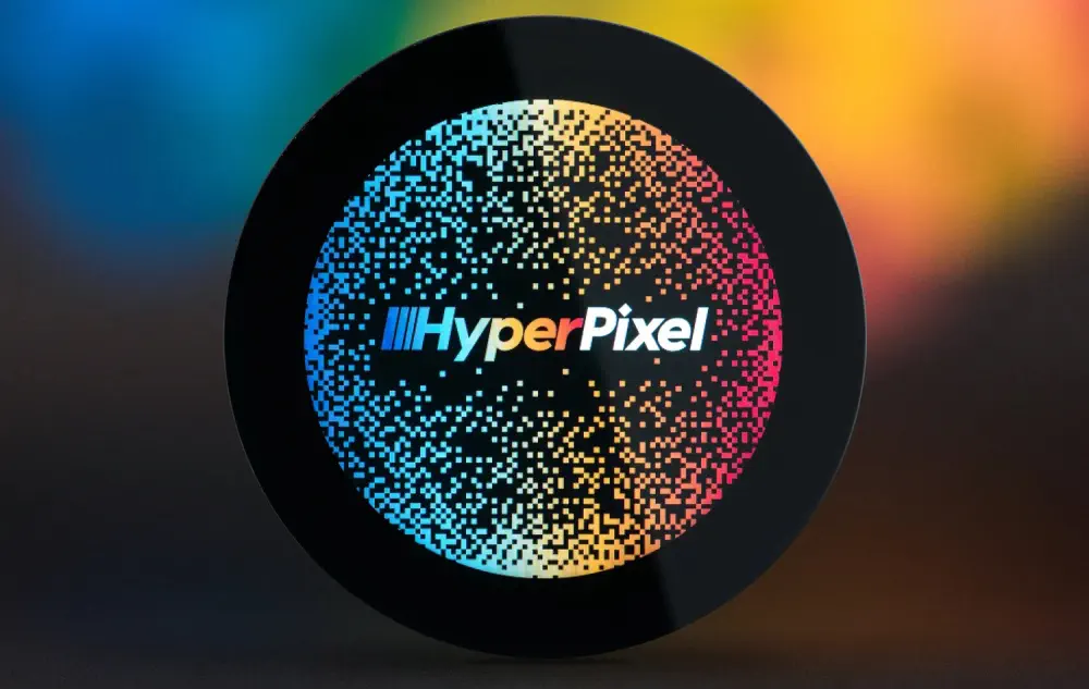 HyperPixel 2.1 Round Hi-Res Display for Raspberry Pi - Click to Enlarge