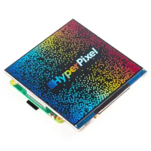 HyperPixel 4.0 Square - Écran haute résolution pour Raspberry Pi - Non tactile