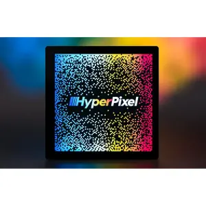 HyperPixel 4.0 Square - Écran haute résolution pour Raspberry Pi - Non tactile