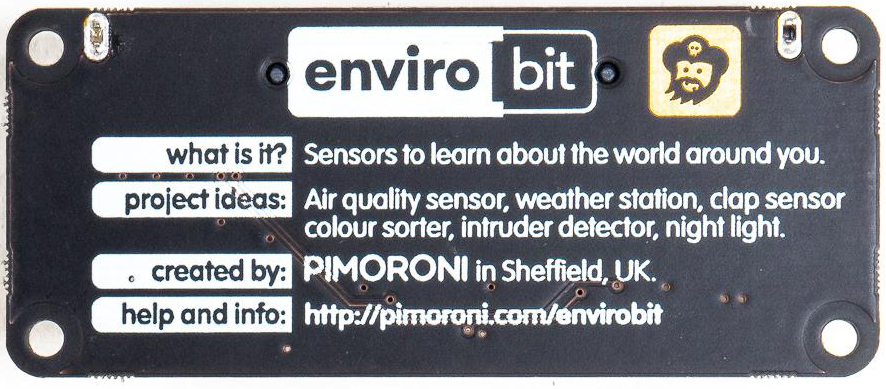 Pimoroni  micro:bit用 enviro:bitモジュール―クリックして拡大