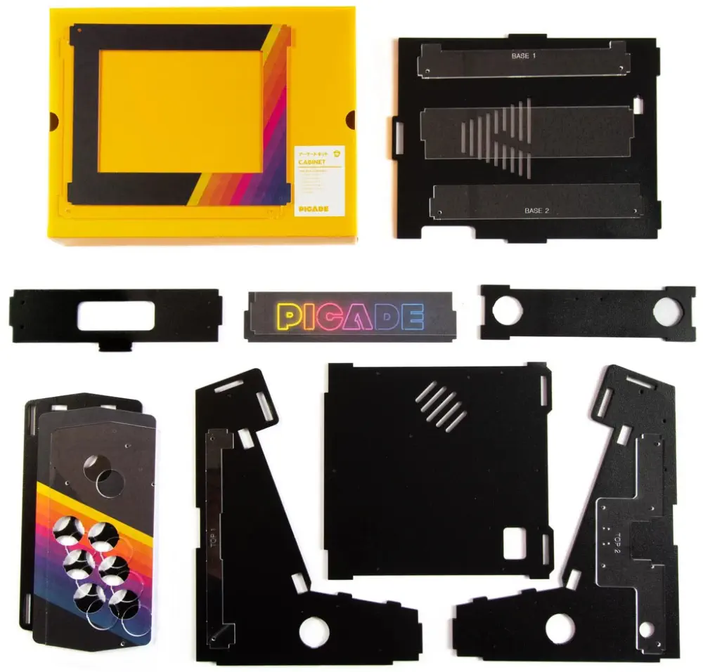 Kit d'Arcade pour Raspberry Pi Picade V2 (Compatible Raspberry Pi 4) - Cliquez pour agrandir