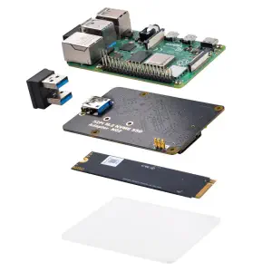 52Pi Carte Adaptateur SSD M.2 NVME pour Raspberry Pi