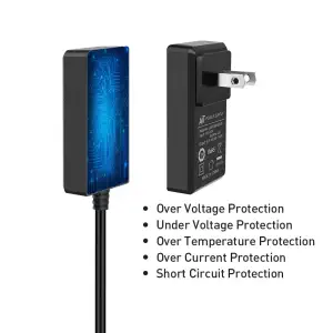Adaptador de Corriente 5V 3,6A c/ Enchufe US y Cable con Interruptor de 52Pi