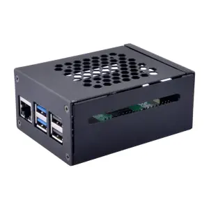 52Pi – Boîtier en métal pour Raspberry Pi 5 compatible avec la carte X1000 PCIe