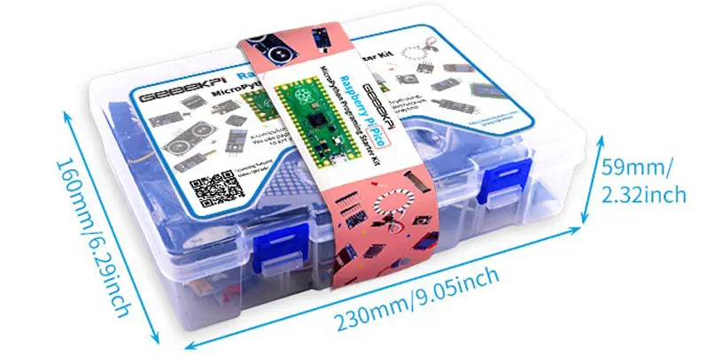 Raspberry Pi Pico MicroPython Sensor & Programming Kit