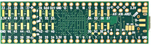 Tarjeta de Desarrollo de Microcontrolador USB Teensy 3.5 (con Pines)