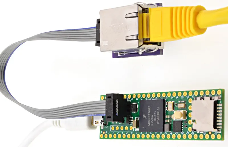 Carte de développement de microcontrôleur USB Teensy 4.1 (sans broches) - Cliquez pour agrandir