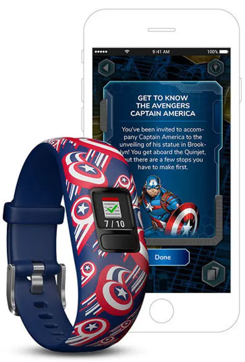 Garmin vivofit jr 2 captain america best sale