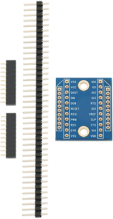 Parallax Breakout Board for XBee Module- Click to Enlarge