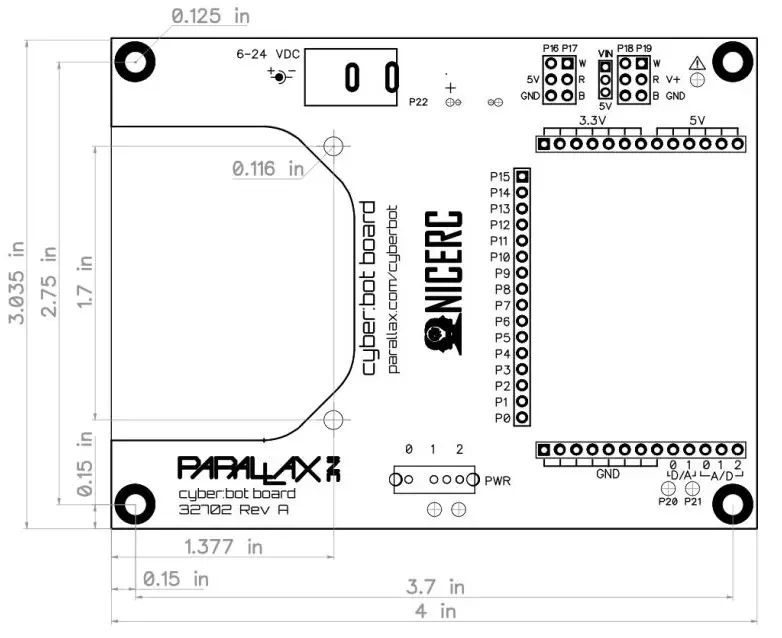 Kit Robótico Cyber:bot c/ micro:bit - Haga Clic para Ampliar