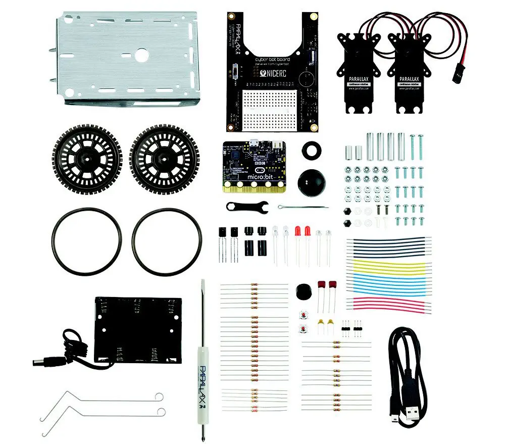 Kit de Robot cyber:bot avec micro:bit - Cliquez pour agrandir