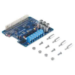 Motoron M2H18v20 Contrôleur de Moteur Haute Puissance Double pour RPi (Connecteurs Soudés)