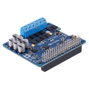 Motoron M2H18v20 Contrôleur de Moteur Haute Puissance Double pour RPi (Connecteurs Soudés)