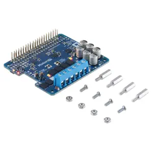 Motoron M2h24v16 Contrôleur de Moteur Haute Puissance Double pour RPi (Connecteurs Soudés)