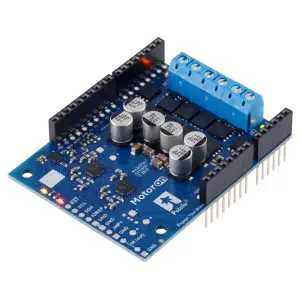 Motoron M2S24v16 Contrôleur de Moteur Double Haute Puissance Blindage pour Arduino (avec Connecteurs)