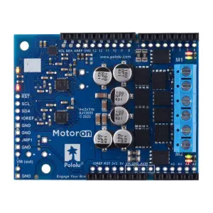 Motoron M2S24v16 Contrôleur de Moteur Double Haute Puissance Blindage pour Arduino (avec Connecteurs)