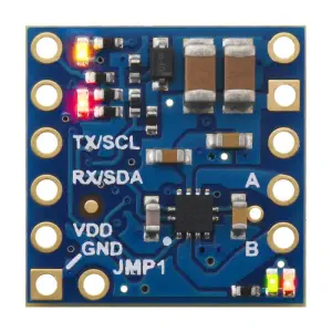 Motoron Contrôleur de moteur I2C M1T550 simple (broches de connexion soudées)