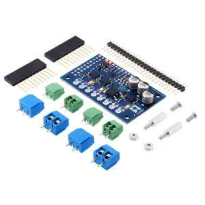 Motoron Kit de contrôleur de moteur triple M3H256 pour Raspberry Pi (avec connecteurs)