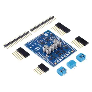 Motoron Kit de contrôleur de moteur double haute puissance M2S24v14 pour Arduino avec connecteurs