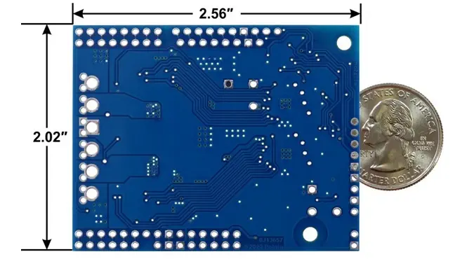 Controlador de Motor de Alta Potencia Doble Motoron M2S24v14 para Arduino (Conectores Soldados)