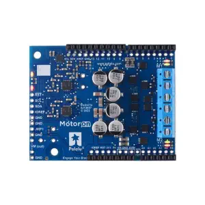 Motoron Contrôleur de moteur double haute puissance M2S24v14 pour Arduino, Connecteurs soudés