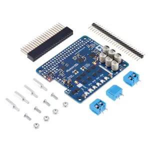 Motoron Kit de contrôleur de moteur à double haute puissance M2H24v14 pour RPi avec connecteurs