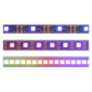 Pololu, Bande de LEDs RGB adressables haute densité, 5V, 1m, 144 LEDs (SK9822)