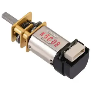 Pololu Micro Metal Gearmotor 50:1 HPCB 6V avec Encodeur 12 CPR, connecteur arrière