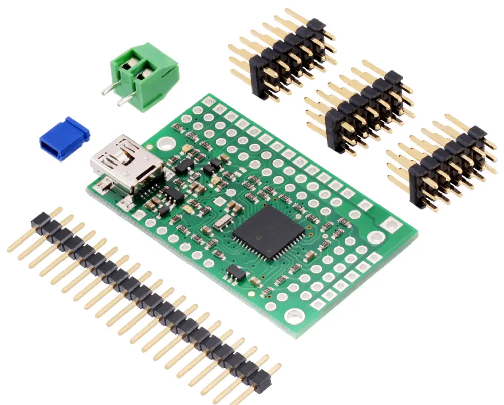 Mini Maestro 18-Channel USB Servo Controller Kit - Parts