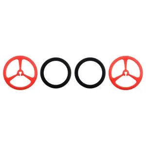 Pololu Pair Roue 40×7mm - Rouge
