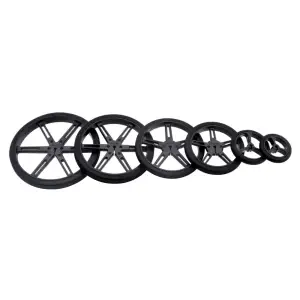Pololu Roue 80×10mm Paire - Blanc
