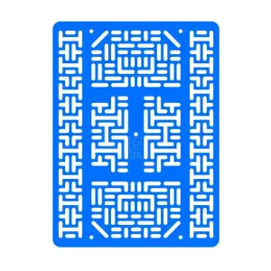 Pololu RP5/Rover 5 Plaque d'expansion rrc07b (Large) Solide Bleu clair