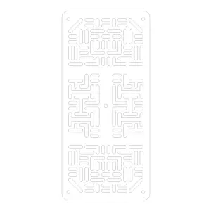 Pololu RP5/Rover 5 Plaque d'extension RRC07A (Étroit) Blanc Solide