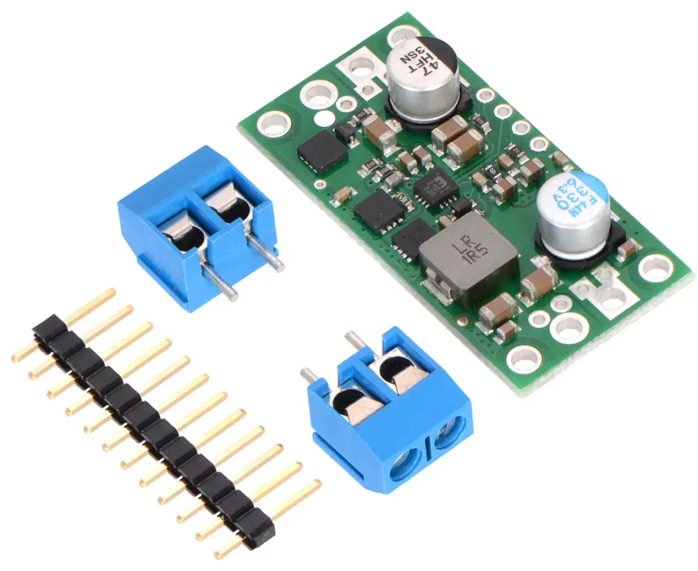 Pololu 5V 9A Step-Down Voltage Regulator D24V90F5 - Parts