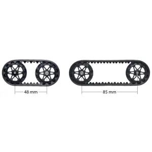 Pololu Track Set 30T - Rouge