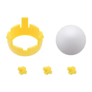 Romi Chassis Kit de Roulette à Bille - Jaune